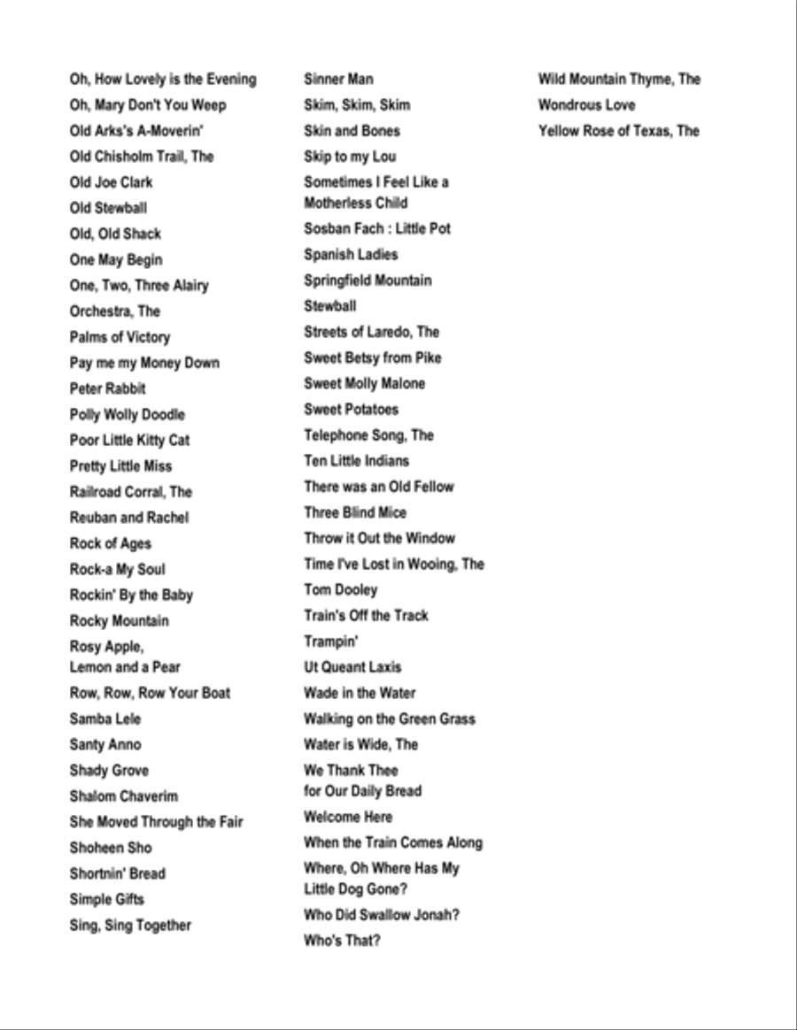 Titan M's 2 Chord Companion : 157 Two Chord Songs : Ukulele Friendly Keys Small Ensemble scores gallery preview page 6