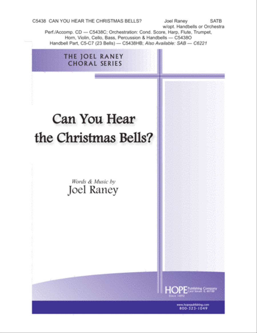 Can You Hear the Christmas Bells? Choir scores gallery preview page 1