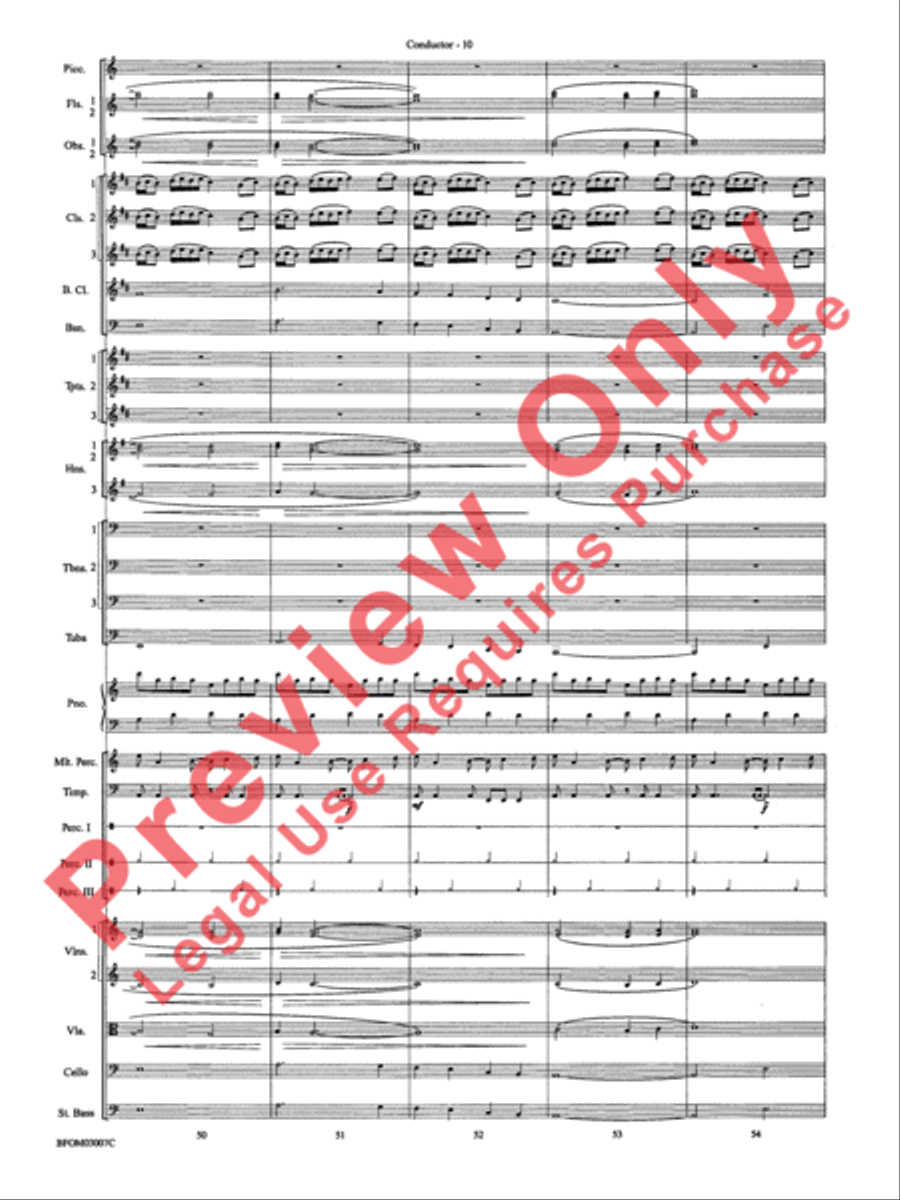 Inchon Full Orchestra scores gallery preview page 15