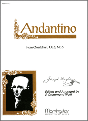 Book cover for Andantino