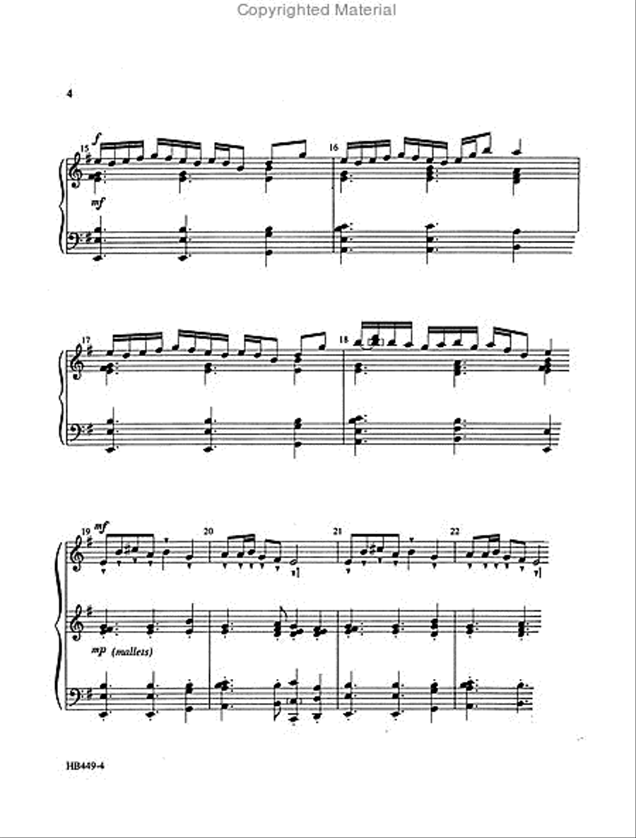 Sing We Now of Christmas - Pysh 5-Octaves scores gallery preview page 4
