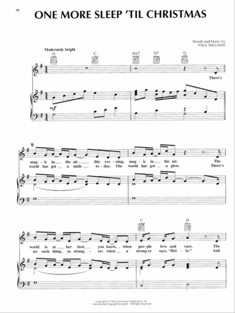 The Muppet Christmas Carol Piano, Vocal, Guitar scores gallery preview page 5