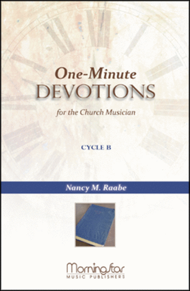 Book cover for One-Minute Devotions for the Church Musician, Cycle B