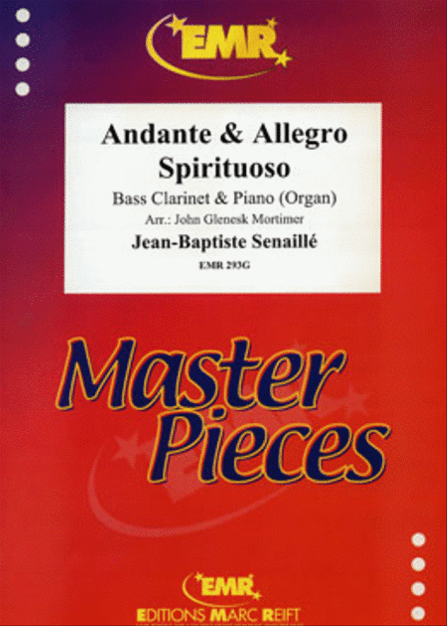 Andante & Allegro Spirituoso Bass Clarinet scores gallery preview page 1