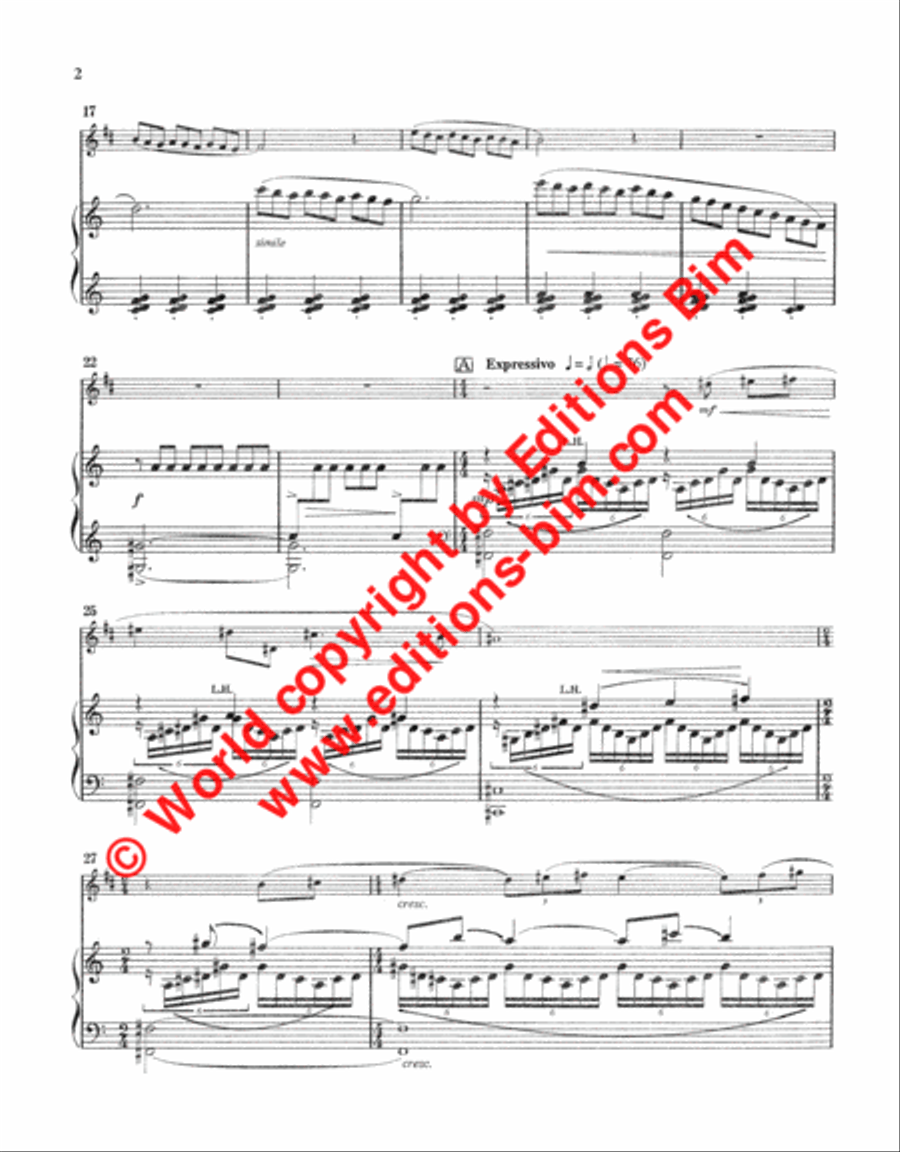 Caprice Trumpet Solo scores gallery preview page 3