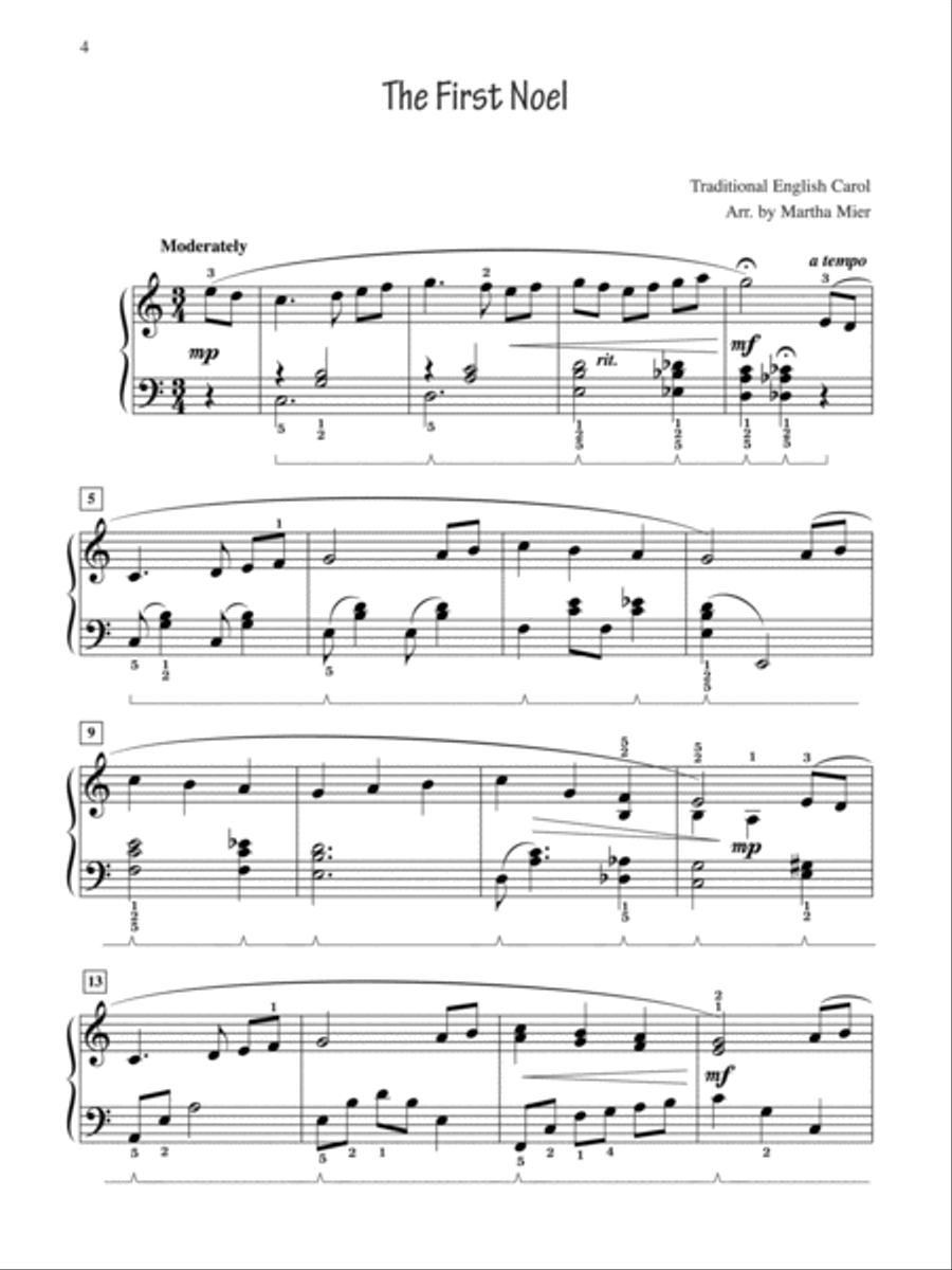 Christmas Jazz, Rags & Blues, Book 2 Piano Solo scores gallery preview page 7