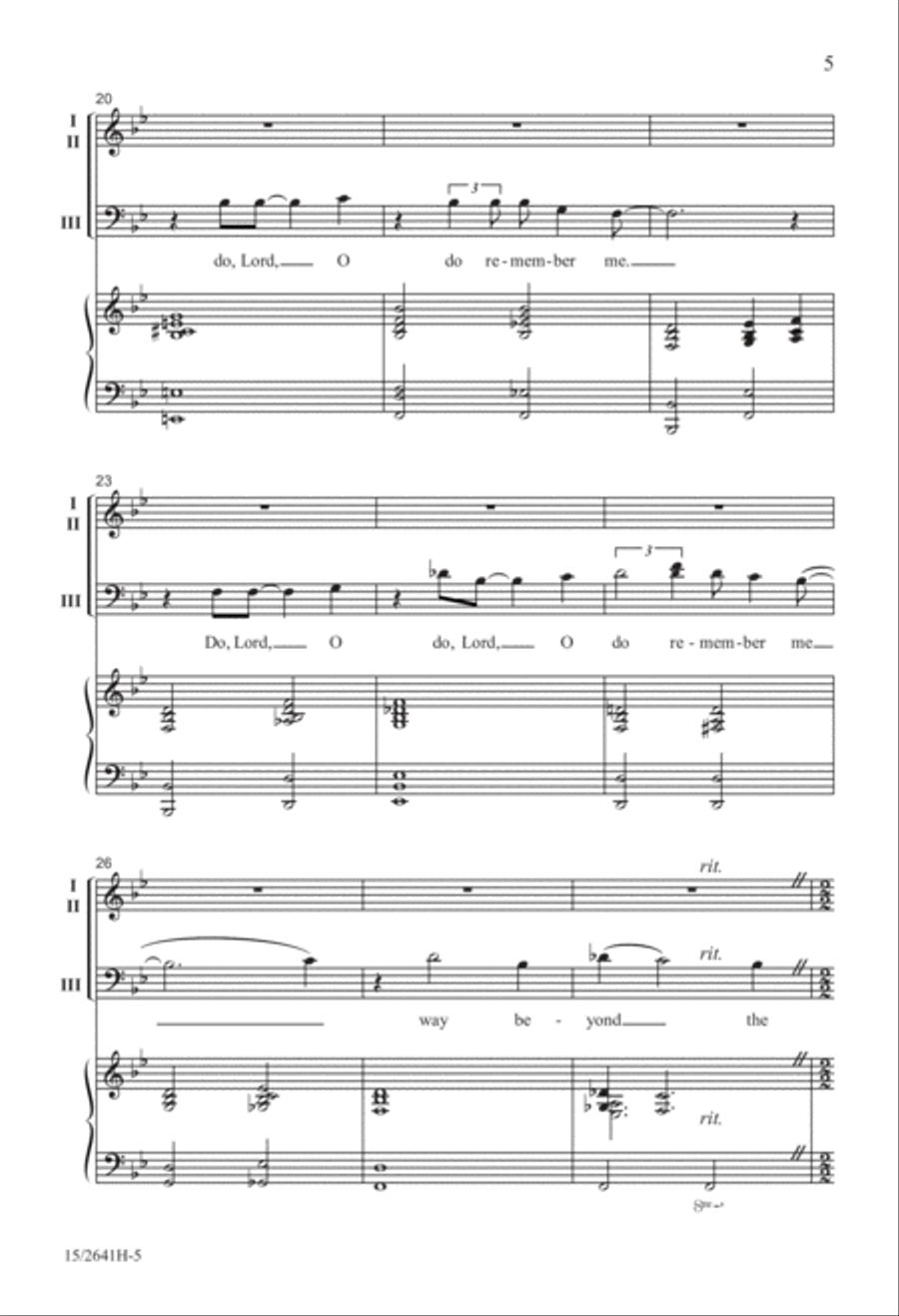 Do Lord/This Little Light of Mine 3-Part scores gallery preview page 6