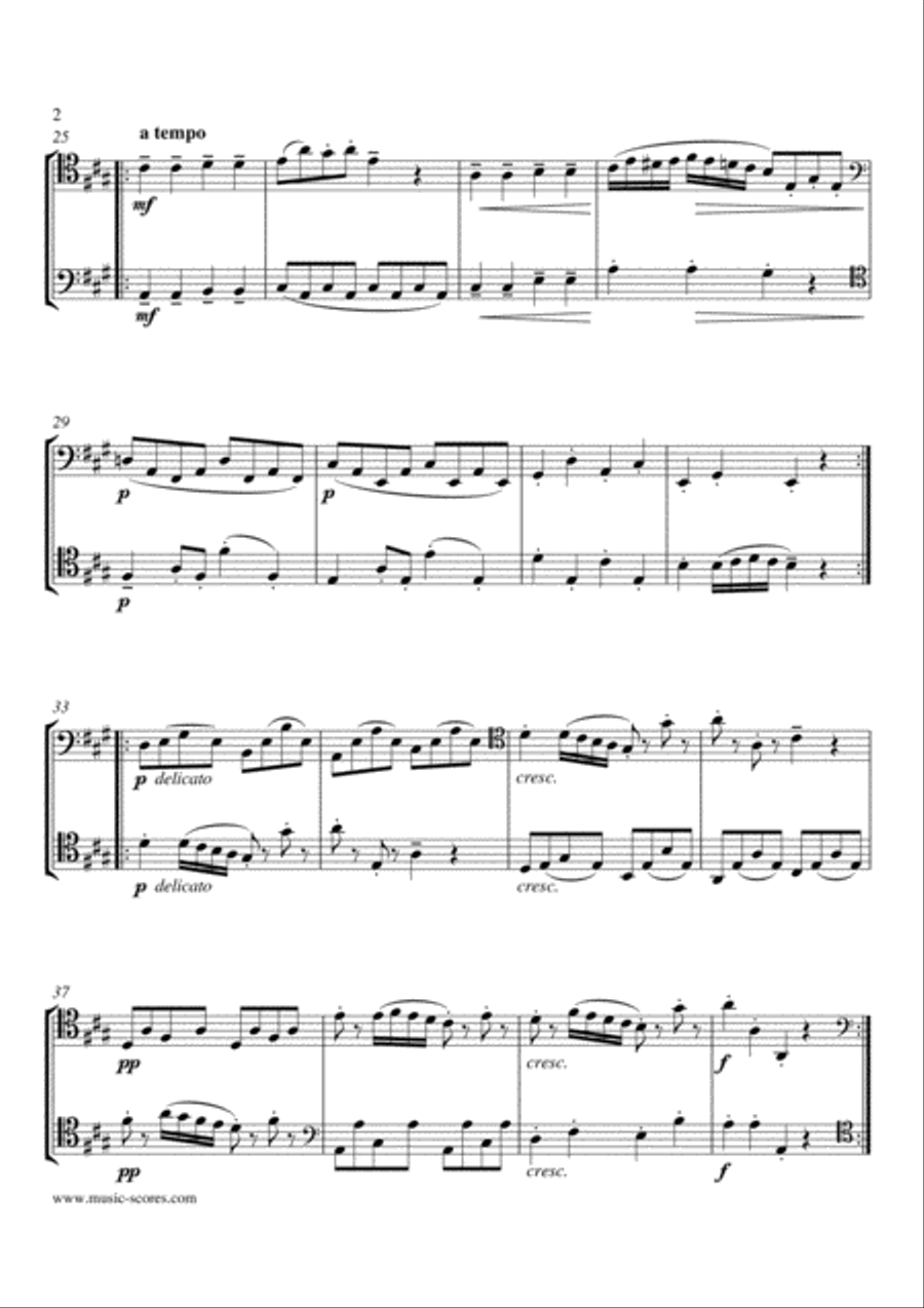 Gavotte from 