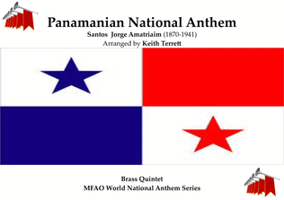 Panamanian (Himno Istmeño -Himno Nacional de Panama) National Anthem for Brass Quintet