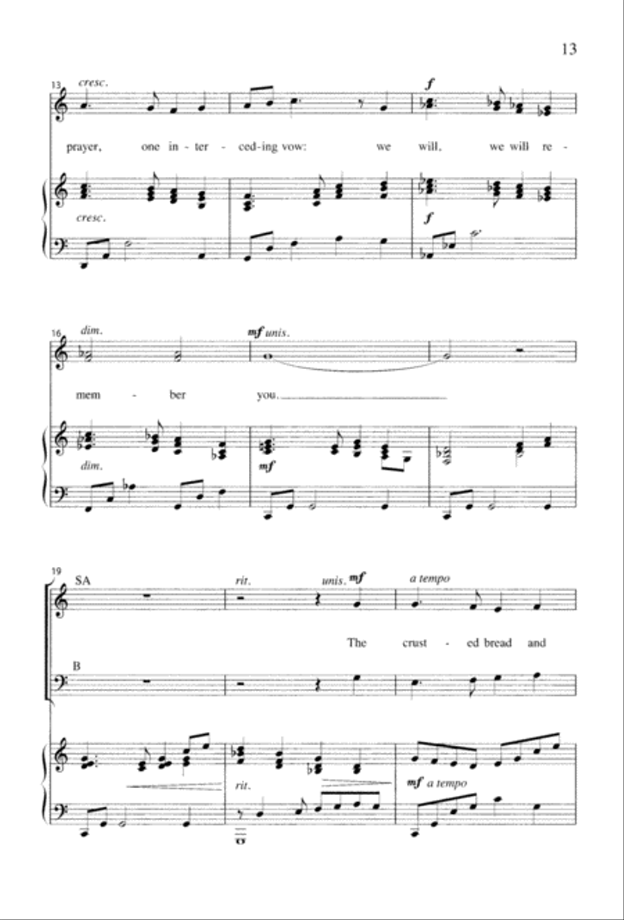 Christ the Crucified 3-Part scores gallery preview page 15
