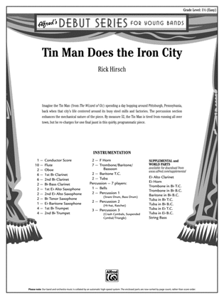 Tin Man Does the Iron City: Score