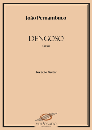 Book cover for Dengoso (Bashful) classical guitar, solo