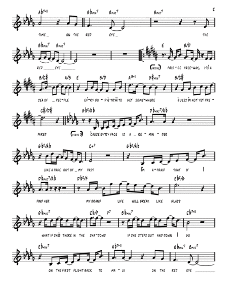 Red Eye Voice scores gallery preview page 2