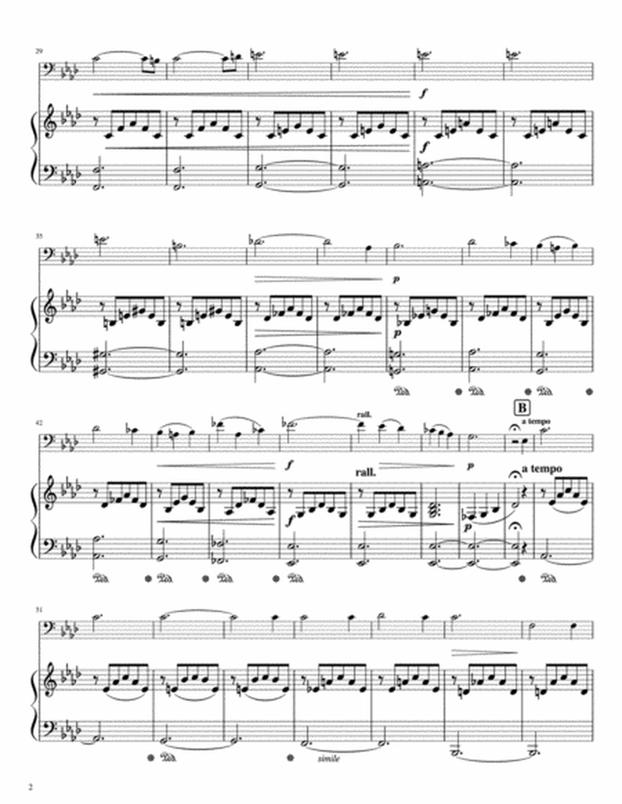 Liebestraum for trombone and piano (easy) image number null