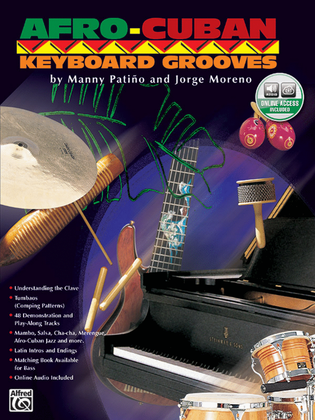 Book cover for Afro-Cuban Keyboard Grooves