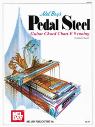 Book cover for Pedal Steel Guitar Chord Chart E 9 tuning
