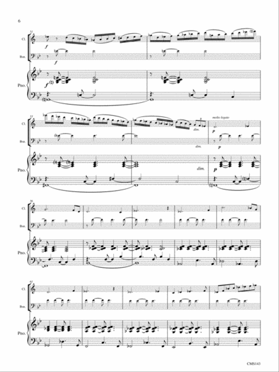 Bossa Interlude Bassoon scores gallery preview page 11