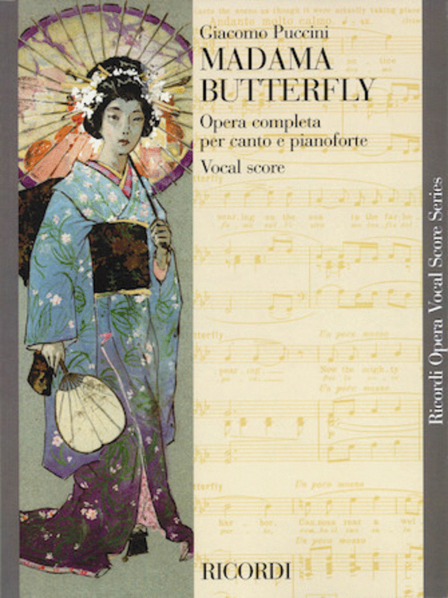 Madama Butterfly Voice scores gallery preview page 1