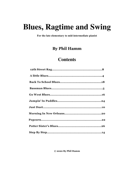 Blues, Ragtime and Swing image number null
