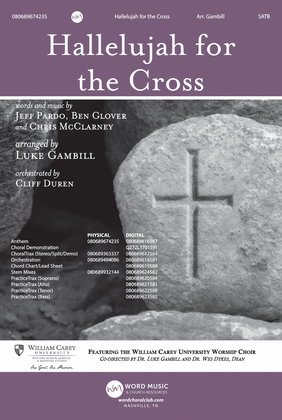 Book cover for Hallelujah for the Cross - Stem Mixes