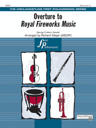 Book cover for Overture to Royal Fireworks Music