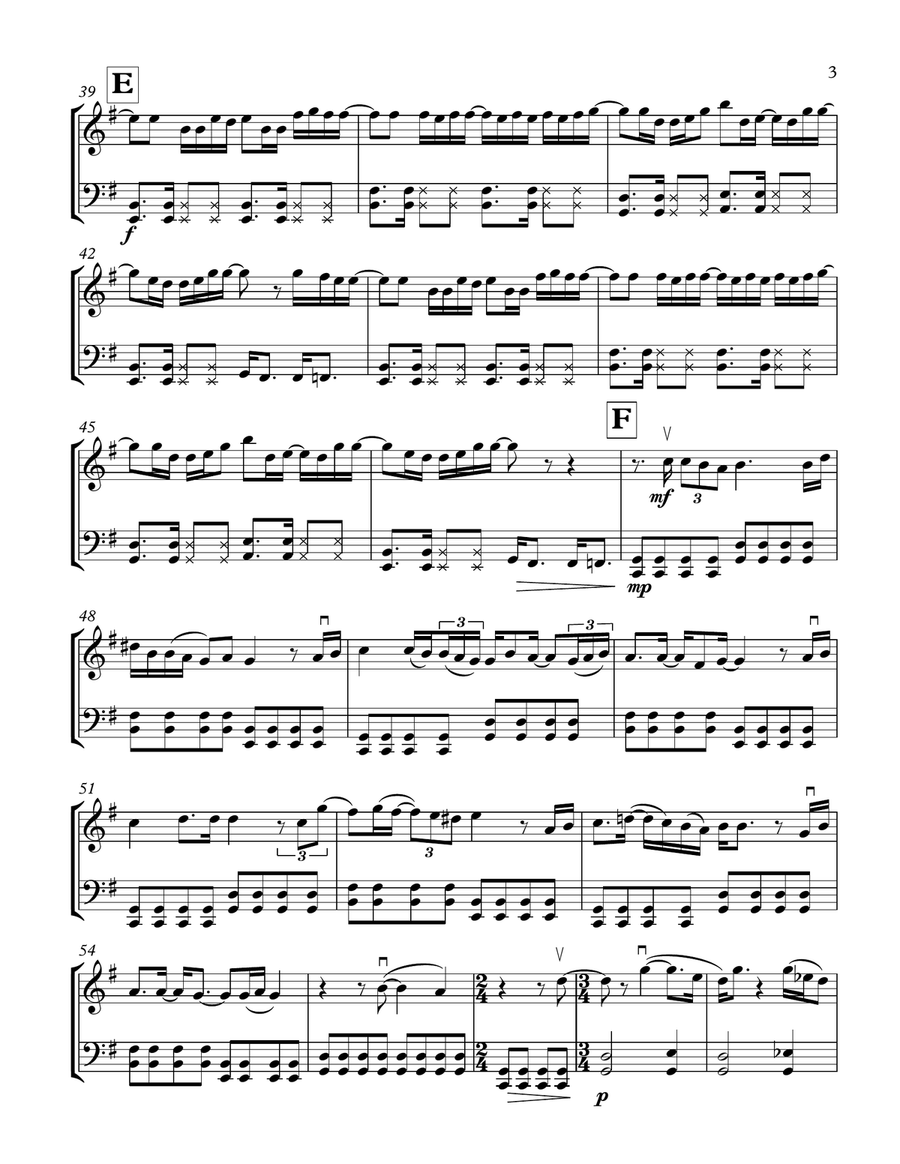 Take Me To Church Take Me To Church String Duet scores gallery preview page 4