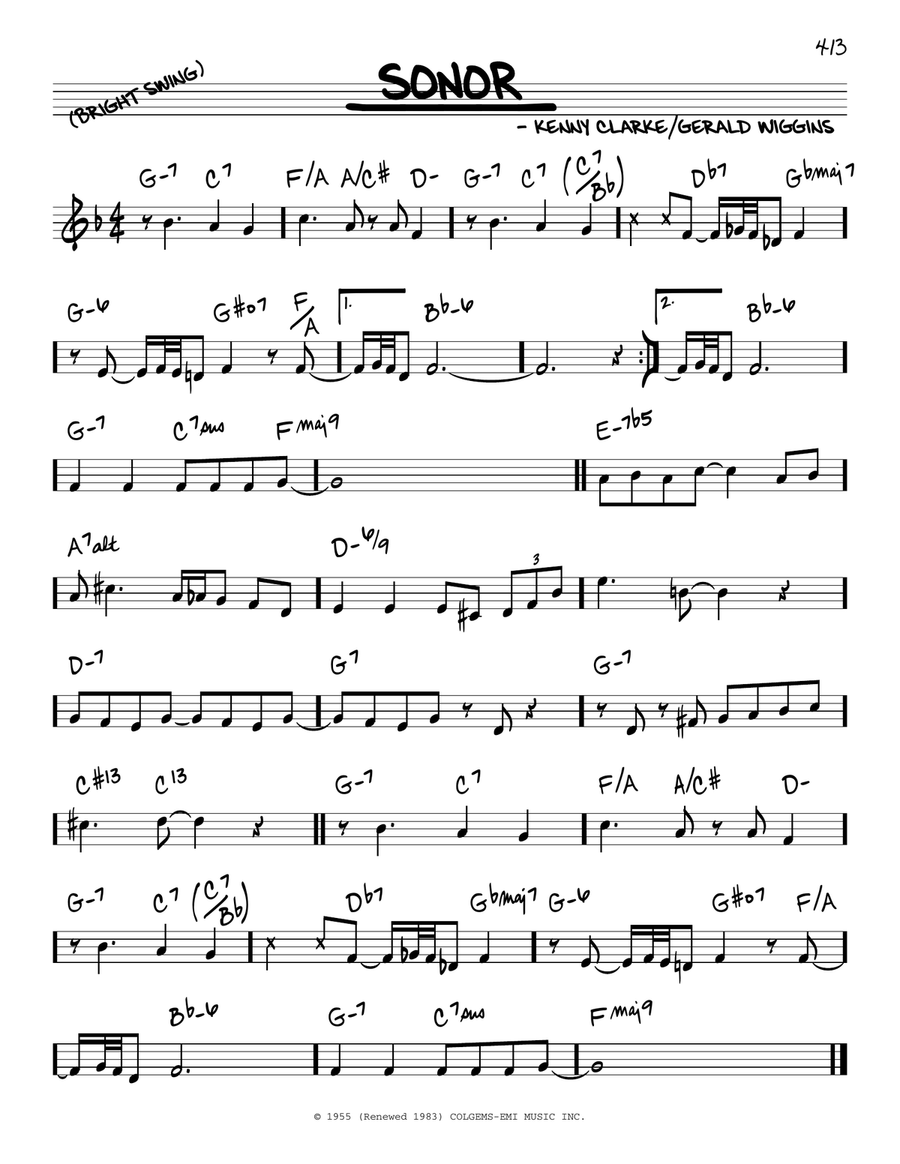 Sonor Piano scores gallery preview page 1