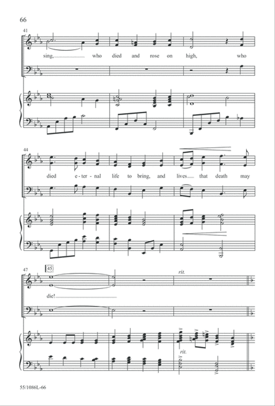Out of the Shadows 3-Part scores gallery preview page 66