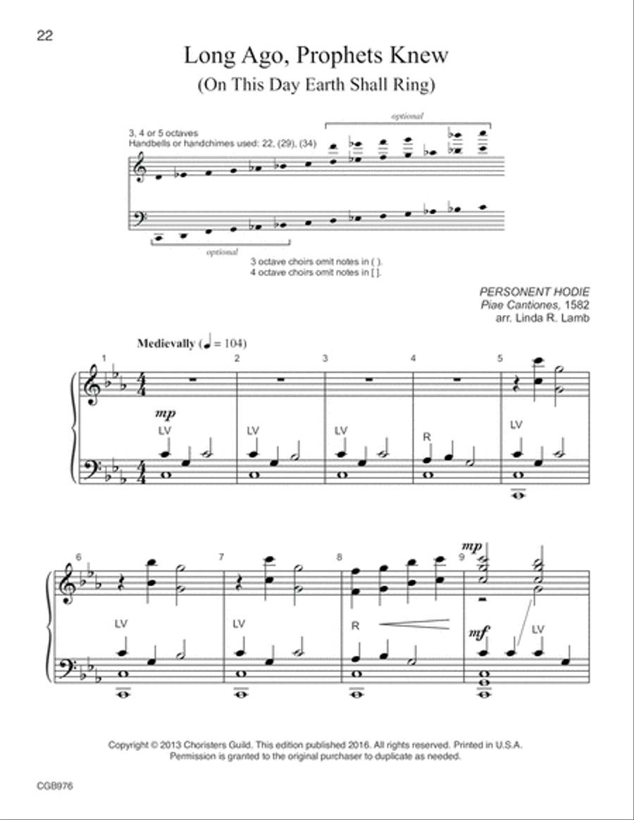 Come and Adore (3, 4 or 5 octaves) 5-Octaves scores gallery preview page 10