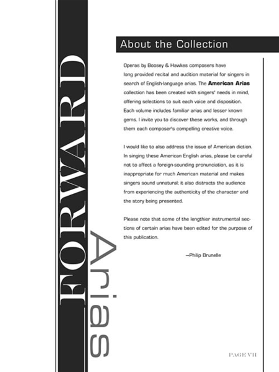 American Arias Voice Solo scores gallery preview page 5
