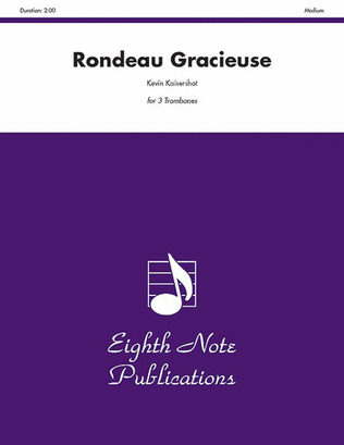 Book cover for Rondeau Gracieuse