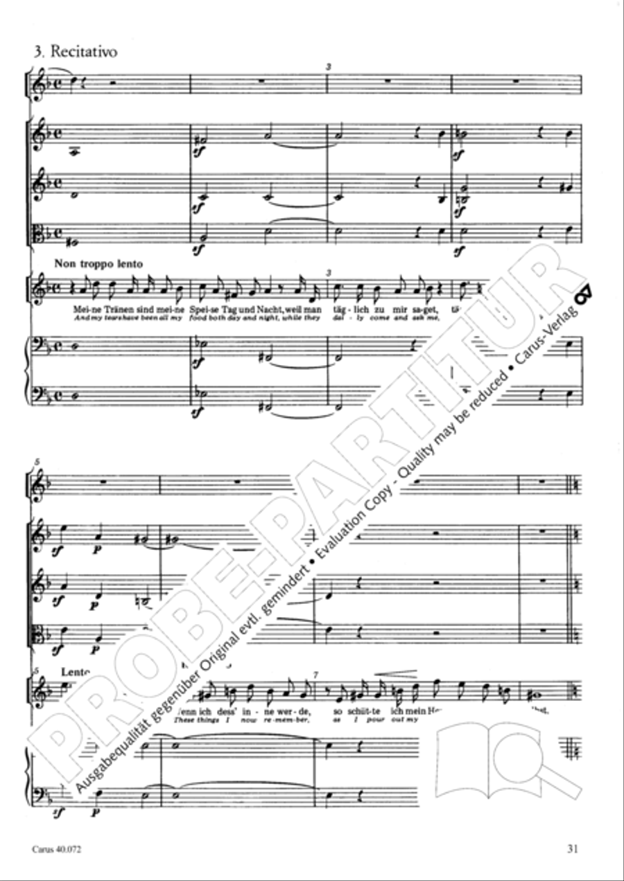 Psalm 42 Psalm 42 4-Part scores gallery preview page 31