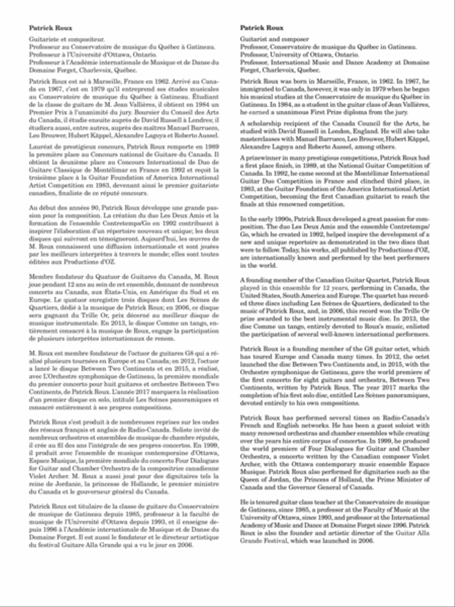 Prologue, fougue et allegro trépidant Guitar Ensemble scores gallery preview page 2
