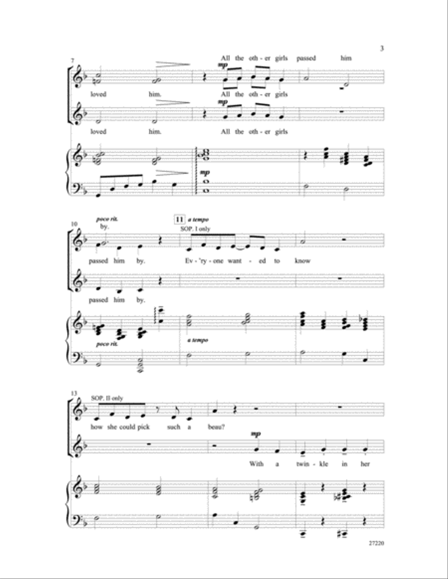 You'd Be Surprised Women's Choir scores gallery preview page 3