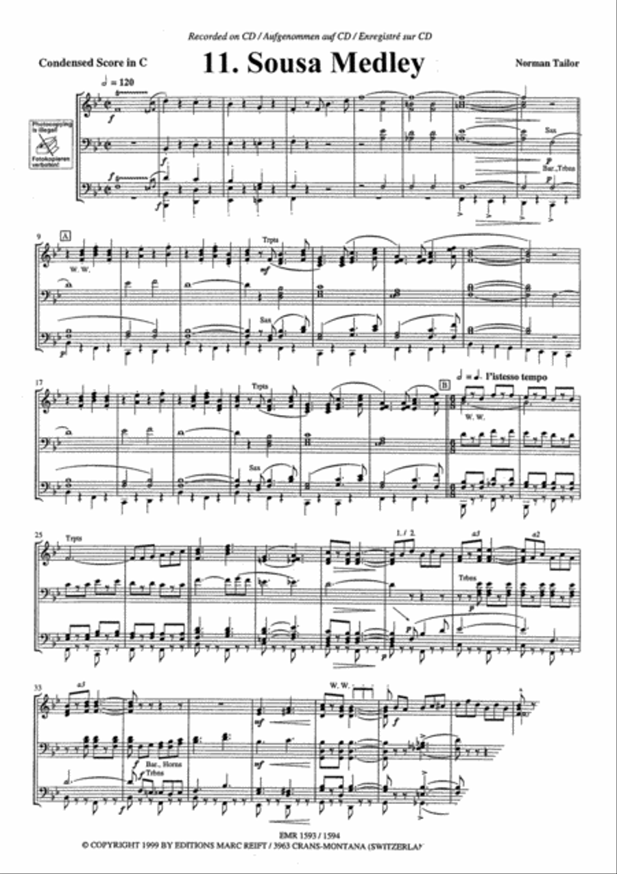Concert Aperitif Concert Band scores gallery preview page 13