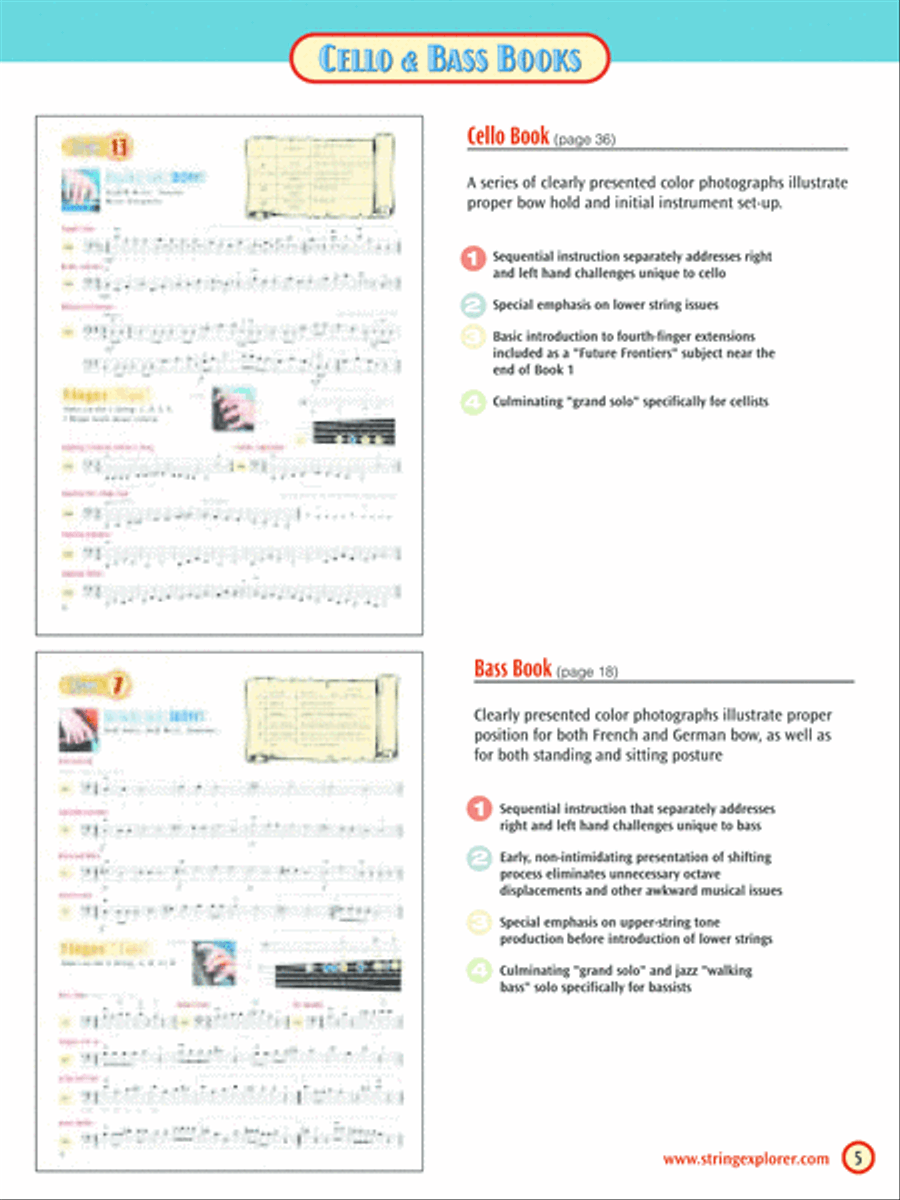 String Explorer, Book 1 Chamber Orchestra scores gallery preview page 6