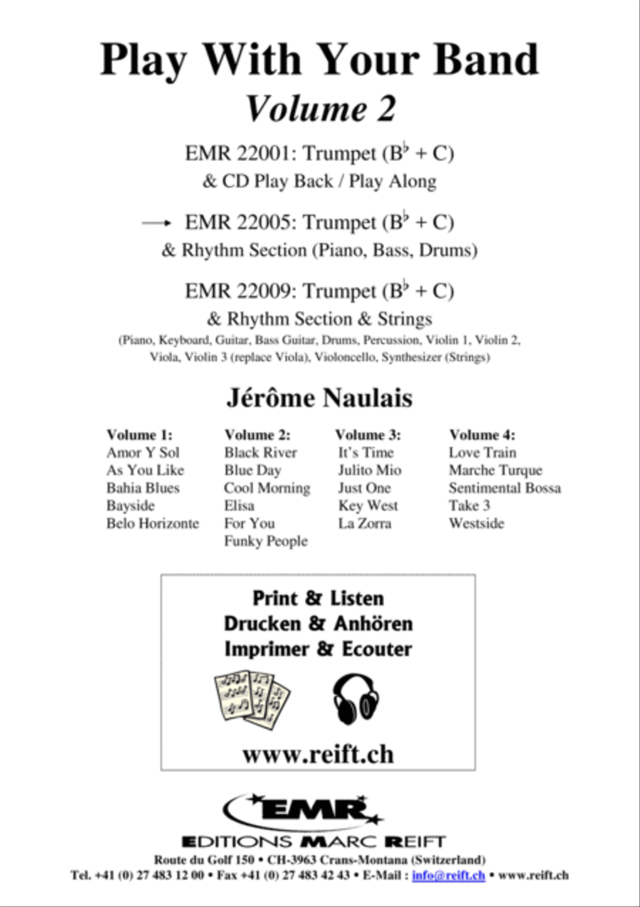 Play With Your Band Volume 2 Trumpet scores gallery preview page 2