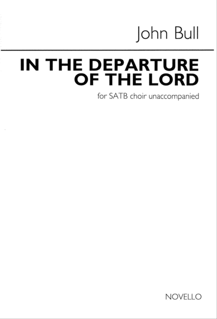 In the Departure of the Lord 4-Part scores gallery preview page 1