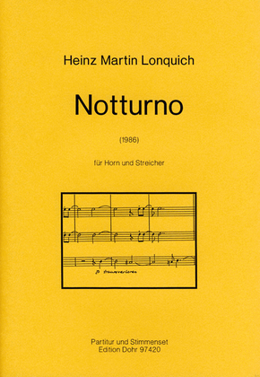 Notturno für Horn und Streicher (1986)