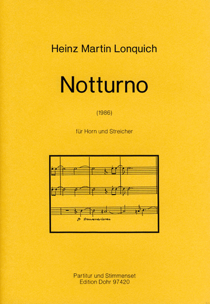 Notturno für Horn und Streicher (1986)