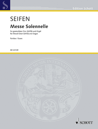 Book cover for Messe solennelle