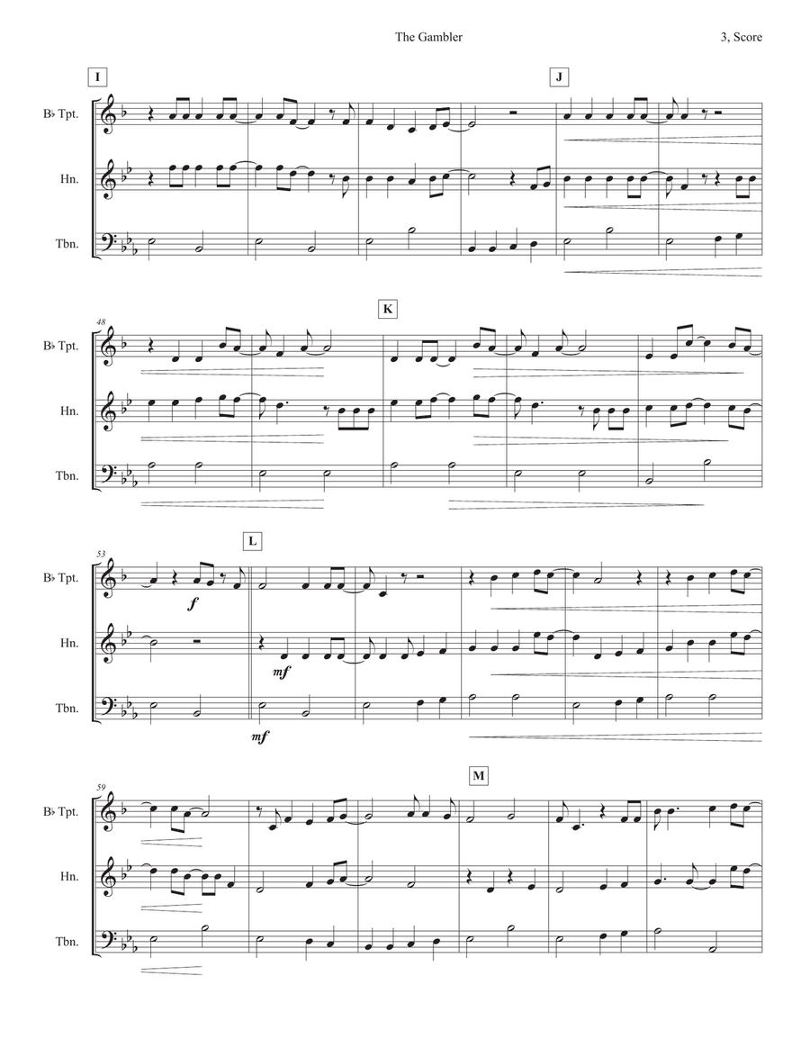 The Gambler School and Community scores gallery preview page 3