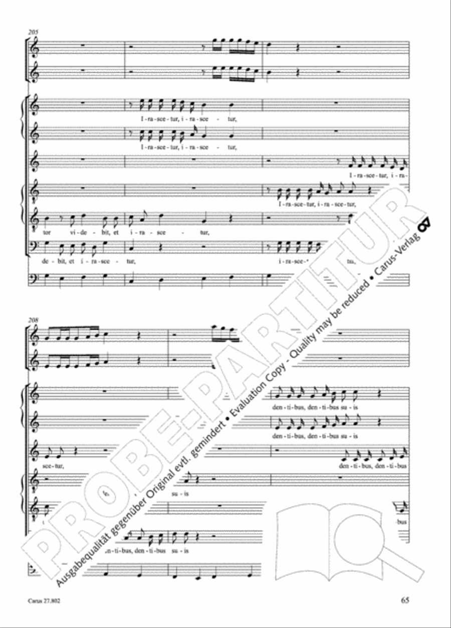Salmi I (Selva morale e spirituale) Collection / Songbook scores gallery preview page 90