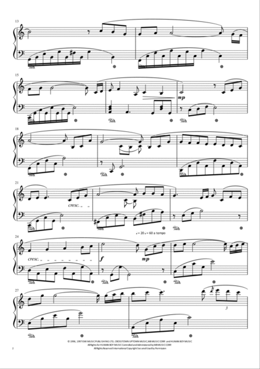 Kiss The Rain Piano Solo scores gallery preview page 2