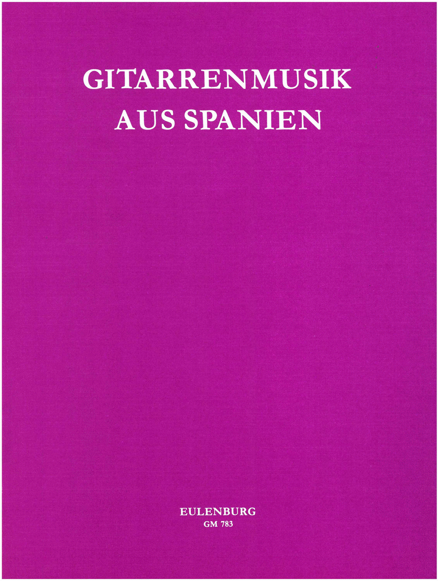Guitar music from Spain Guitar Solo scores gallery preview page 1