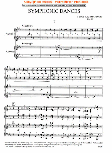 Symphonic Dances, Op. 45