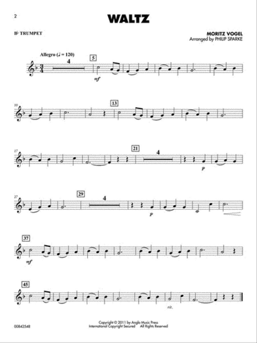Classical music trumpet top