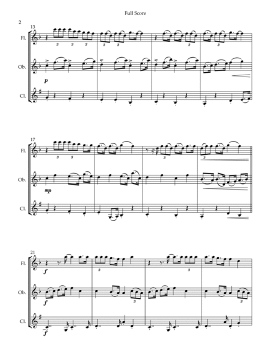 Better Together Woodwind Trio scores gallery preview page 2