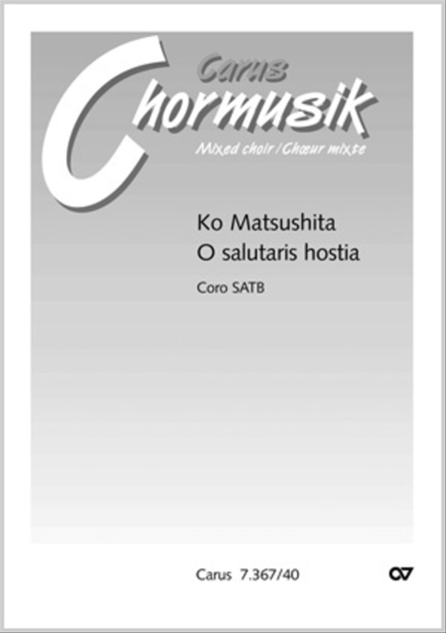 O salutaris hostia 4-Part scores gallery preview page 1