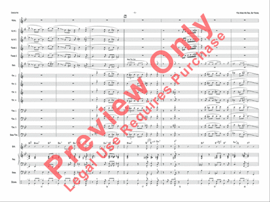 You Make Me Feel So Young Jazz Ensemble scores gallery preview page 9